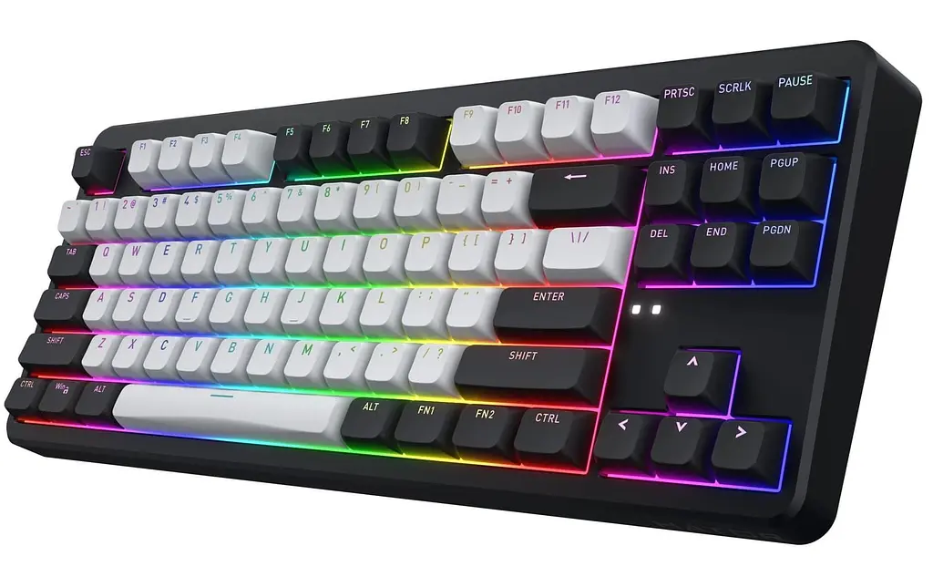 Клавіатура HATOR Rockfall 3 Mecha TKL Wireless Orange ENG (Англ.) ANSI Black (HTK850) - фото 2