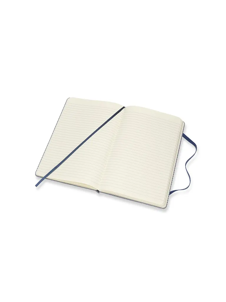 Записник Moleskine Blend 17 середній, Лінійка Синій Канва (LCBD02QP060B) - фото 4