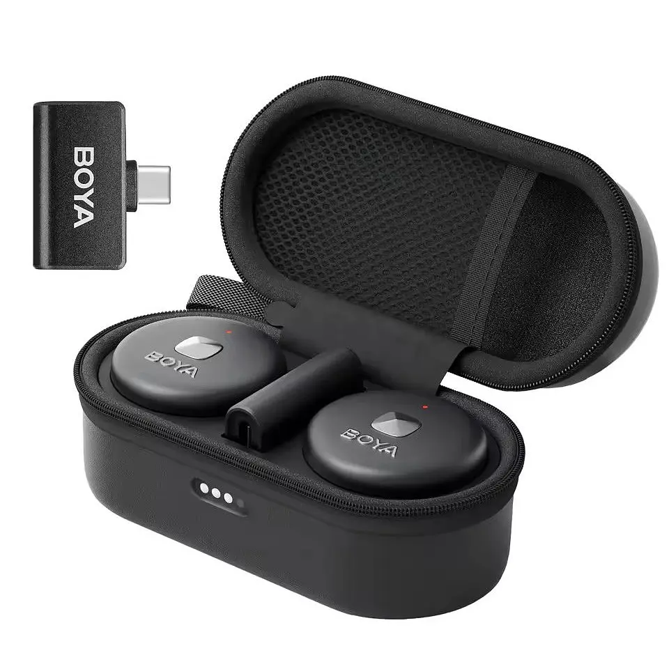 Петличний мікрофон Boya Omic-U Type-C Black - фото 4