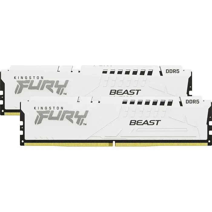 Модуль пам'яті Kingston Fury DDR5 64GB (2x32) 5200MHz Beast White EXPO (KF552C36BWEK2-64) - фото 2