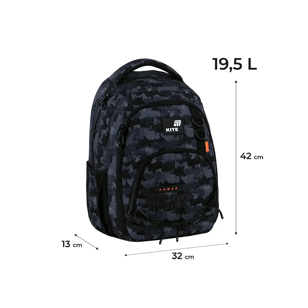 Рюкзак шкільний Kite Education teens 905M Power Inside (K26-905M-4) - фото 12