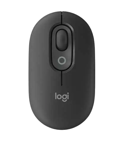 Миша бездротова Logitech Pop Mouse with Emoji Graphite (910-007412)