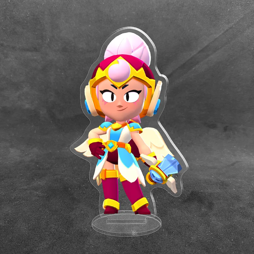 Акрилова колекційна фігурка Brawl Stars Джанет (Janet) (1) 10 см