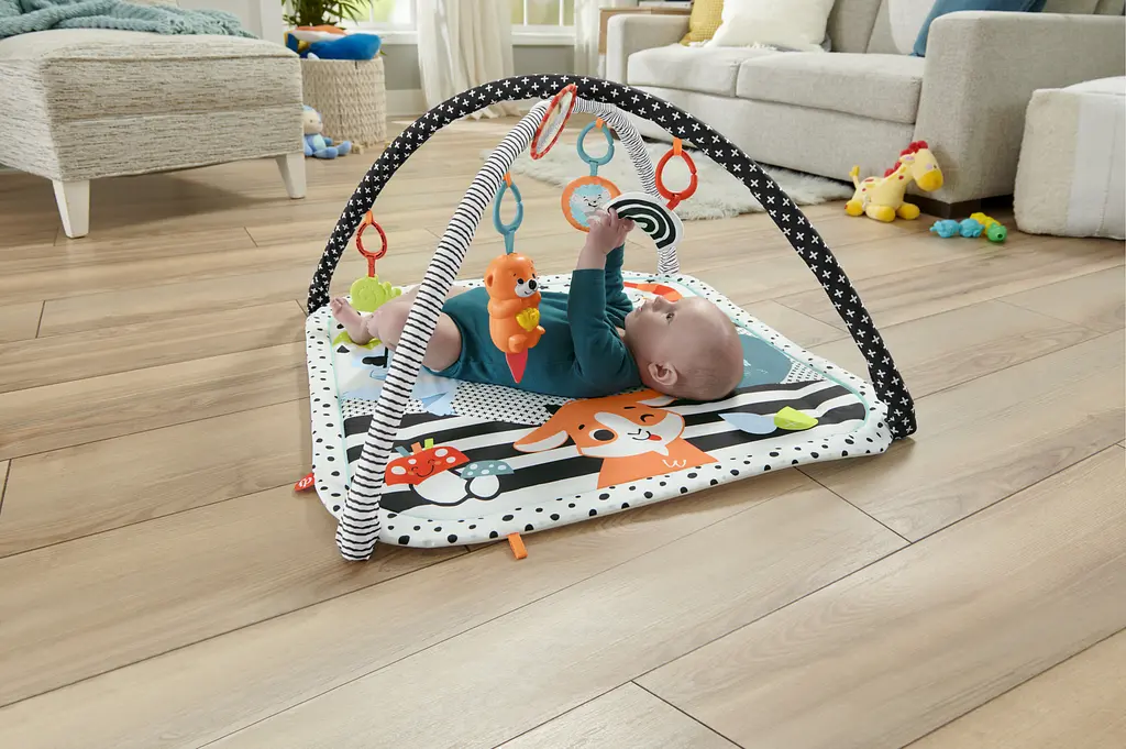 Килимок-ігровий центр 3-в-1 Fisher-Price Веселі розваги (JMN72) - фото 4