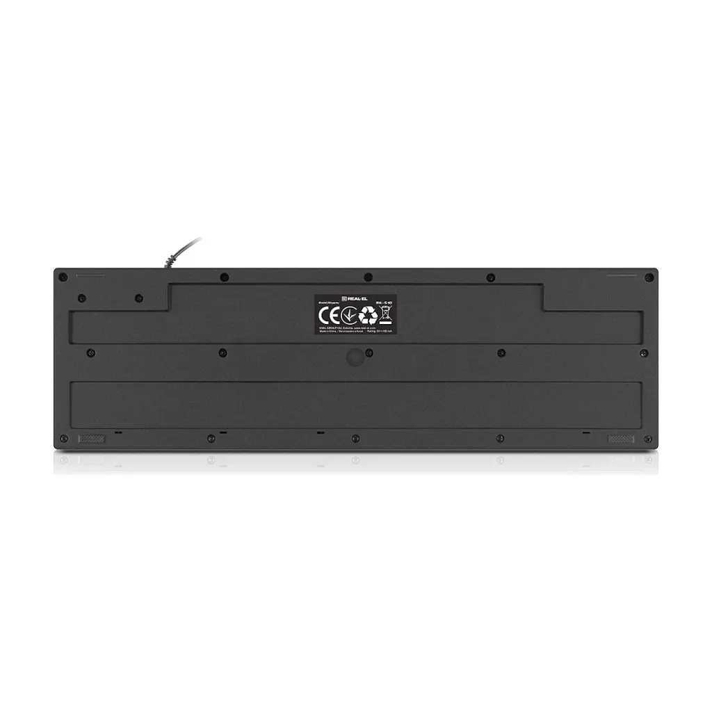 Клавіатура REAL-EL RK-510 USB Black (EL123100053) - фото 6