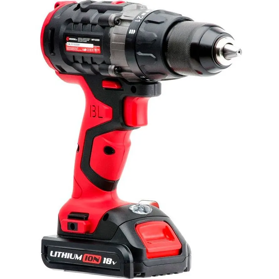 Дрель-шуруповерт Intertool WT-0331 18V 2x1.5Ah [89132] - фото 6