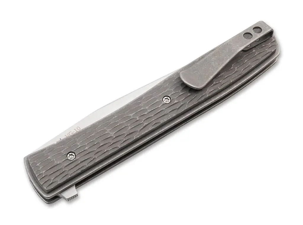 Ніж Boker Plus Urban Trapper, jigged titanium - фото 2