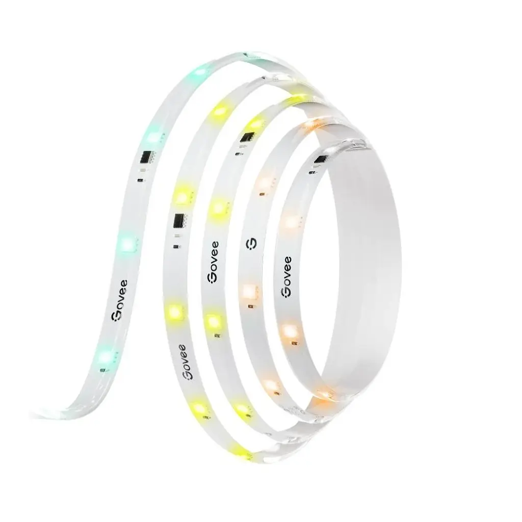 Світлодіодна стрічка Govee RGBIC Basic Wi-Fi + Bluetooth LED Strip Light With Protective Coating 10м Білий (H619C3D1) - фото 3