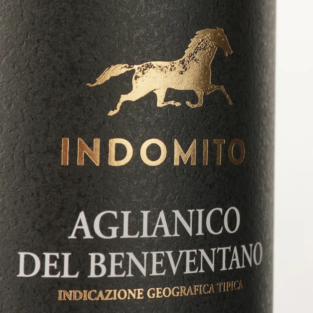 Вино Indomito Aglianico del Beneventano IGT, червоне, сухе, 0,75 л - фото 4