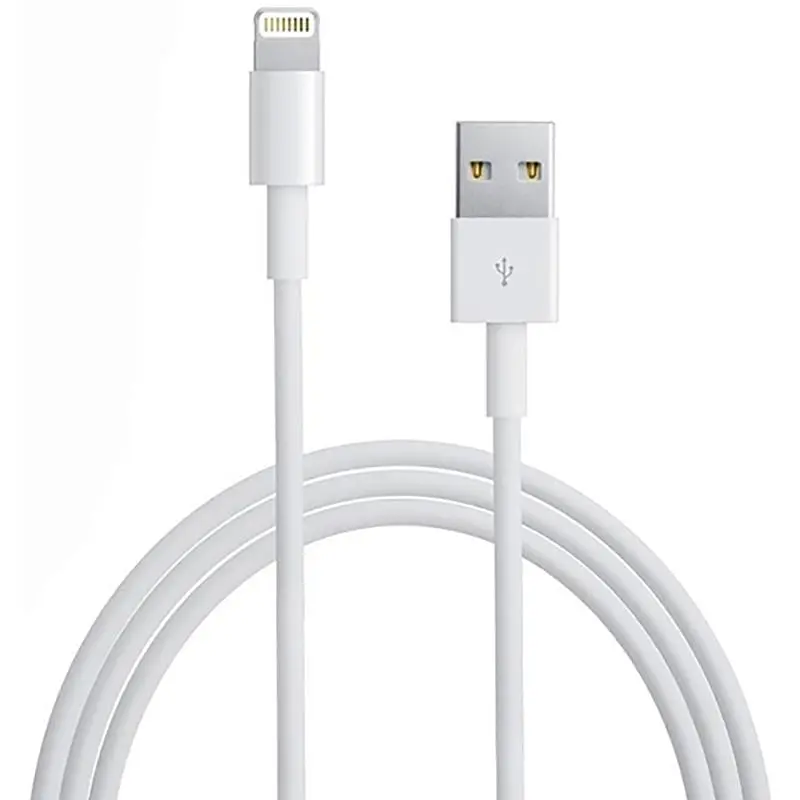 Сетевое зарядное устройство LDNIO DL-AC50 Travel charger 1USB 1A + Lightning cable White - фото 3