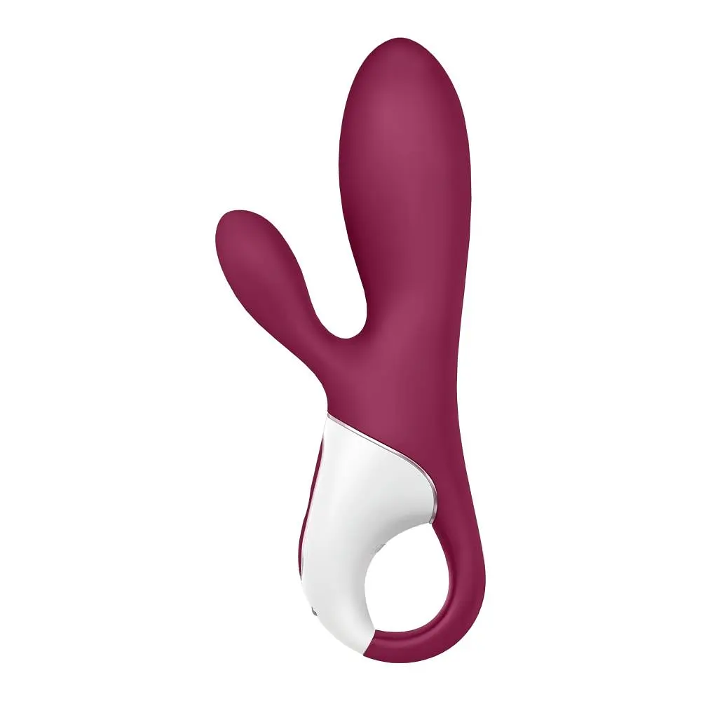 Вібратор-кролик Satisfyer Hot Bunny 17.5 см бордовий - фото 2