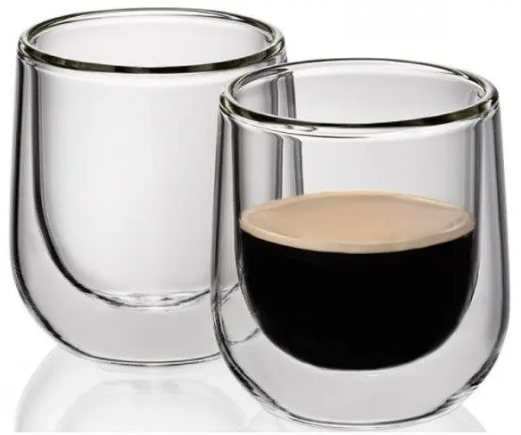 Набір склянок з подвійними стінками Kela Fontana для еспресо 60 мл 2 шт. (00000021299) - фото 3