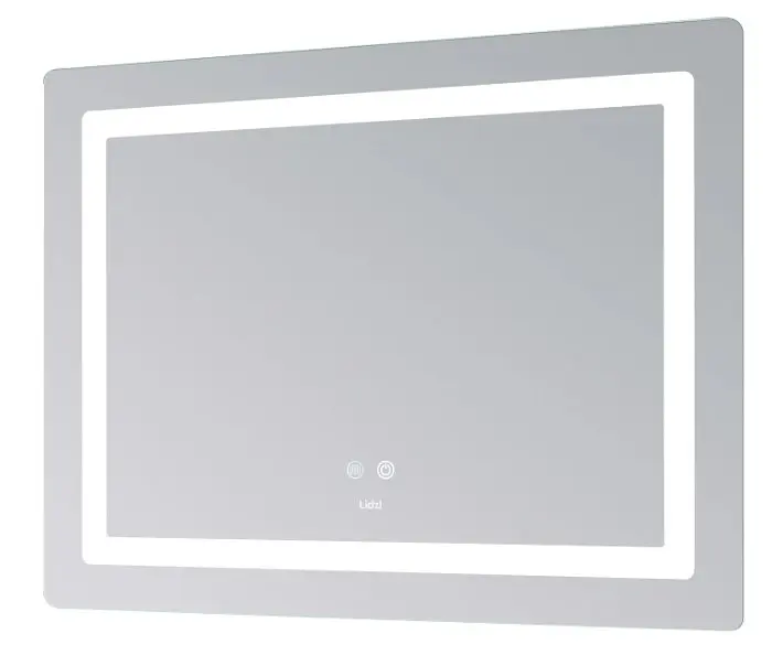 Дзеркало Lidz Kubis (KU2) 800х600 мм з LED-підсвічуванням Touch LD78LF9048060 - фото 4