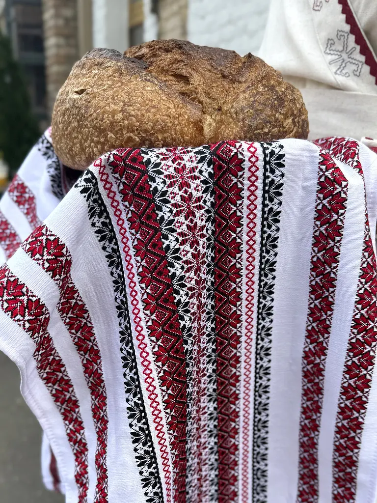 Ранер-рушник Ecotton Етно 35x150 см в українському етно-стилі білий (25324) - фото 4