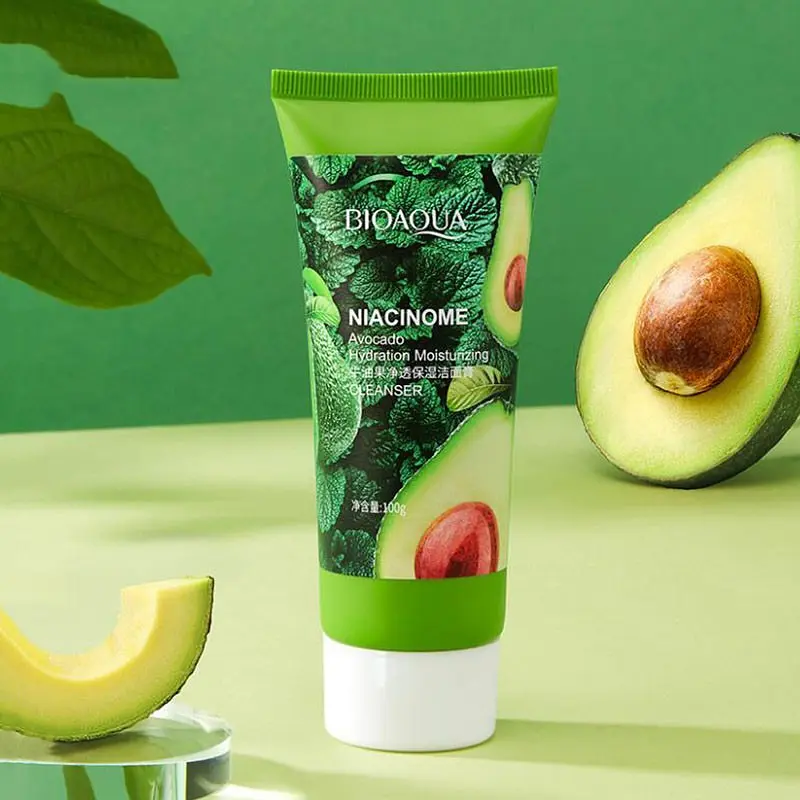 Пенка для умывания Bioaqua Niacinome Avocado с экстрактом авокадо 100 г - фото 3