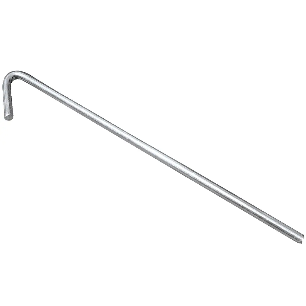 Кілки High Peak Steel Pin Peg 18 см 10 шт. Silver (42207) - фото 2
