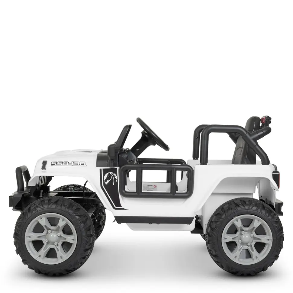 Дитячий електромобіль-джип Bambi Racer M 4282EBLR-1 до 30 кг - фото 6