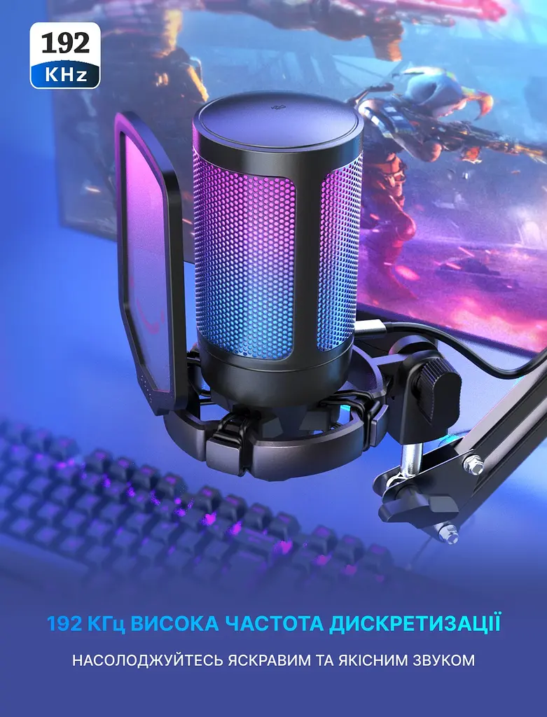 Мікрофон Fifine USB (A6T) - фото 9