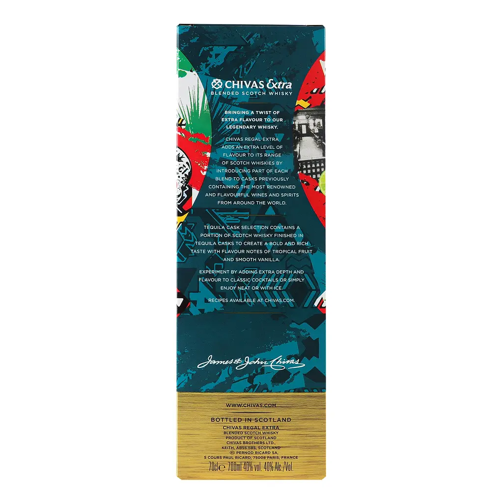 Виски Chivas Regal Extra Tequila Cask 0.7л 40% в подарочной упаковке - фото 7