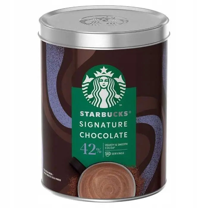 Гарячий шоколад Starbucks Signature Chocolate 42% Какао ж/б 330г