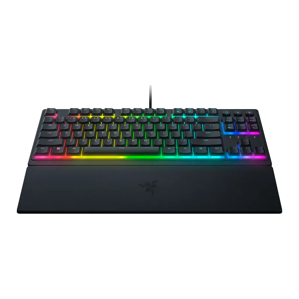 Клавиатура Razer Ornata V3 TKL RGB 84key Mecha-Membrane Switch USB UA Black (RZ03-04881800-R371) - фото 2
