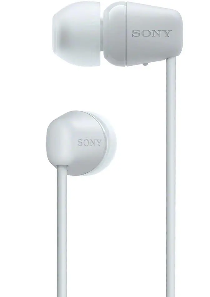 Навушники Sony WI-C100 White (WIC100W.CE7) - фото 2