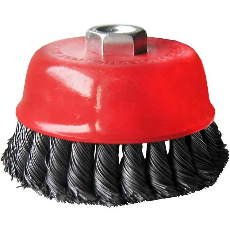 Щітка торцева MASTER TOOL d=75 вита (19-7007)