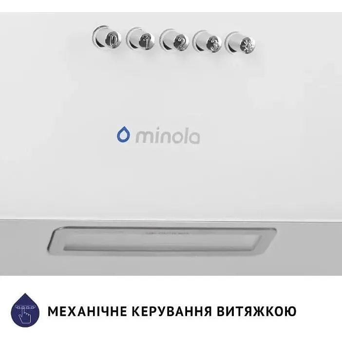 Витяжка Minola HDN 6224 WH 700 LED - фото 8