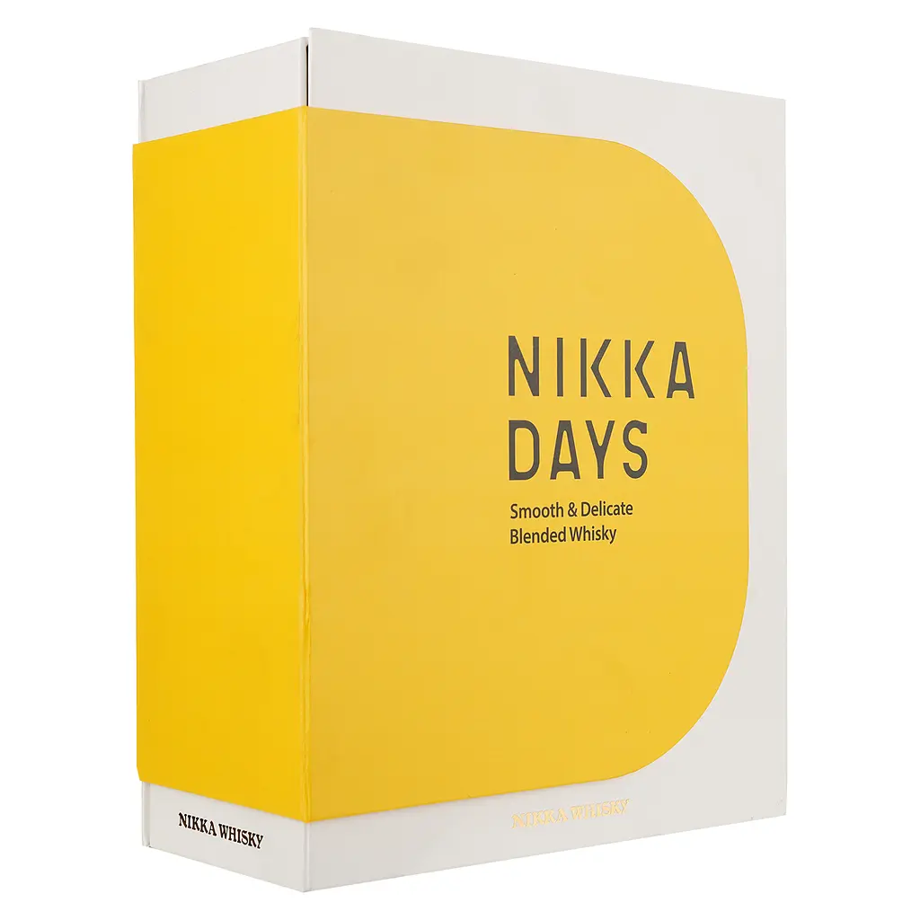 Виски Nikka Days Blended Japanese Whisky, в подарочной упаковке, 40%, 0,7 л + два бокала - фото 7
