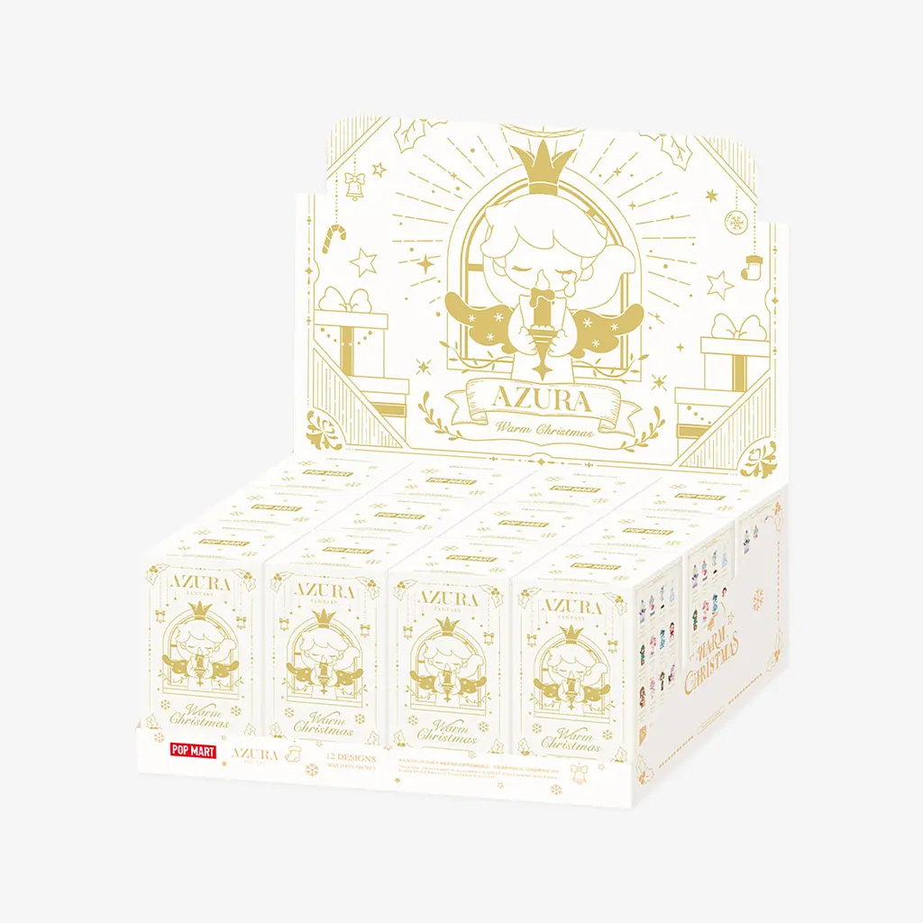 Іграшка-сюрприз з колекційною фігуркою Pop Mart Azura серія Warm Christmas (AWCS-01) - фото 2