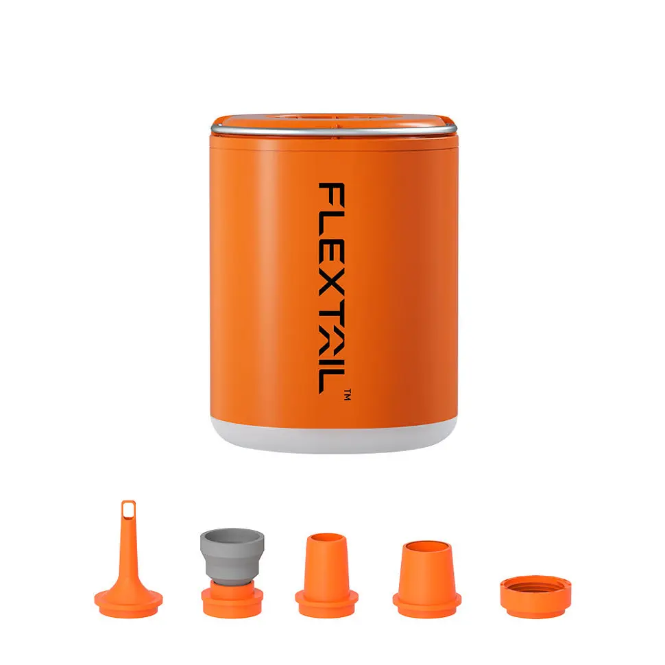 Насос-ліхтар кемпінговий Flextail Tiny Pump 2X, помаранчевий