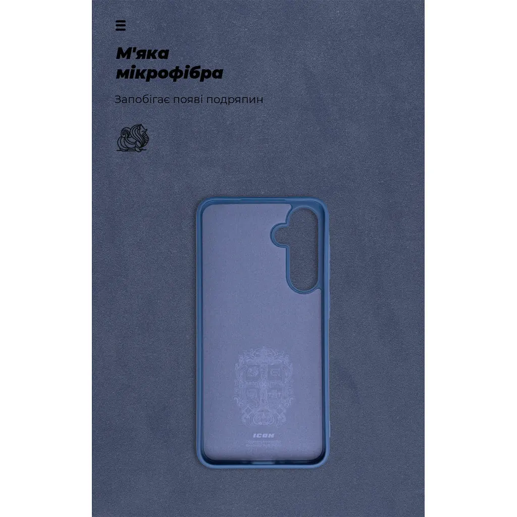 Чохол до мобільного телефона Armorstandart ICON Case Samsung A35 5G (A356) Dark Blue (ARM74320) - фото 4