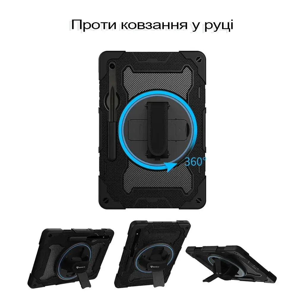 Чохол до планшета BeCover Horizontal handle Samsung Galaxy Tab S10 Lite SM-X400/406 10.9" Black (713820) - фото 3