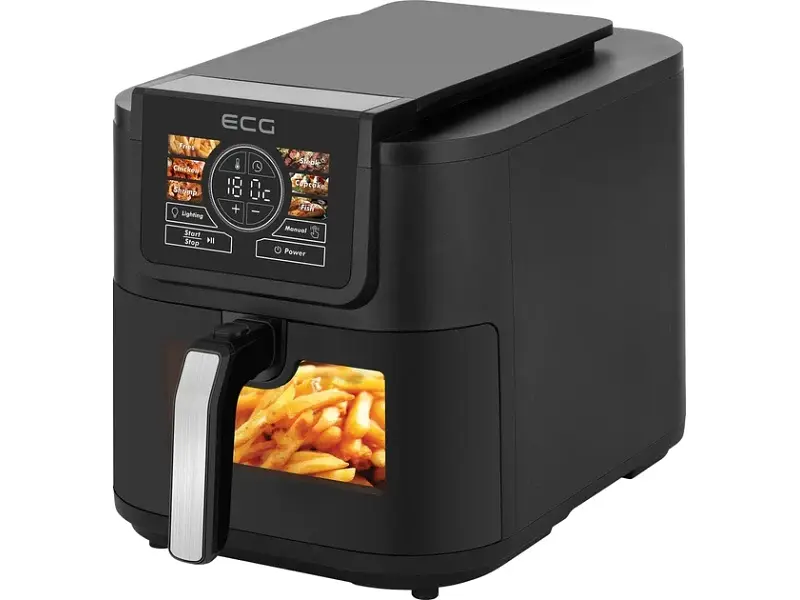 Мультипіч (аерофритюрниця) ECG AF 8020 Ai Slim Fry - фото 2