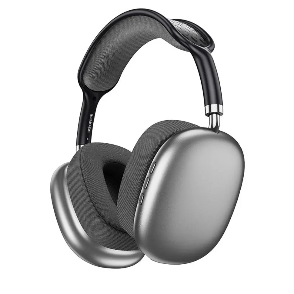 Навушники Borofone DBO06 Cool shadow BT headsphones Deep Space Gray - фото 4