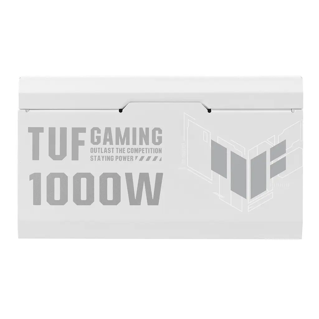 Блок живлення Asus TUF-GAMING-1000G-БІЛИЙ PCIE5 1000W Золотистий (90YE00S5-B0NA00) - фото 2
