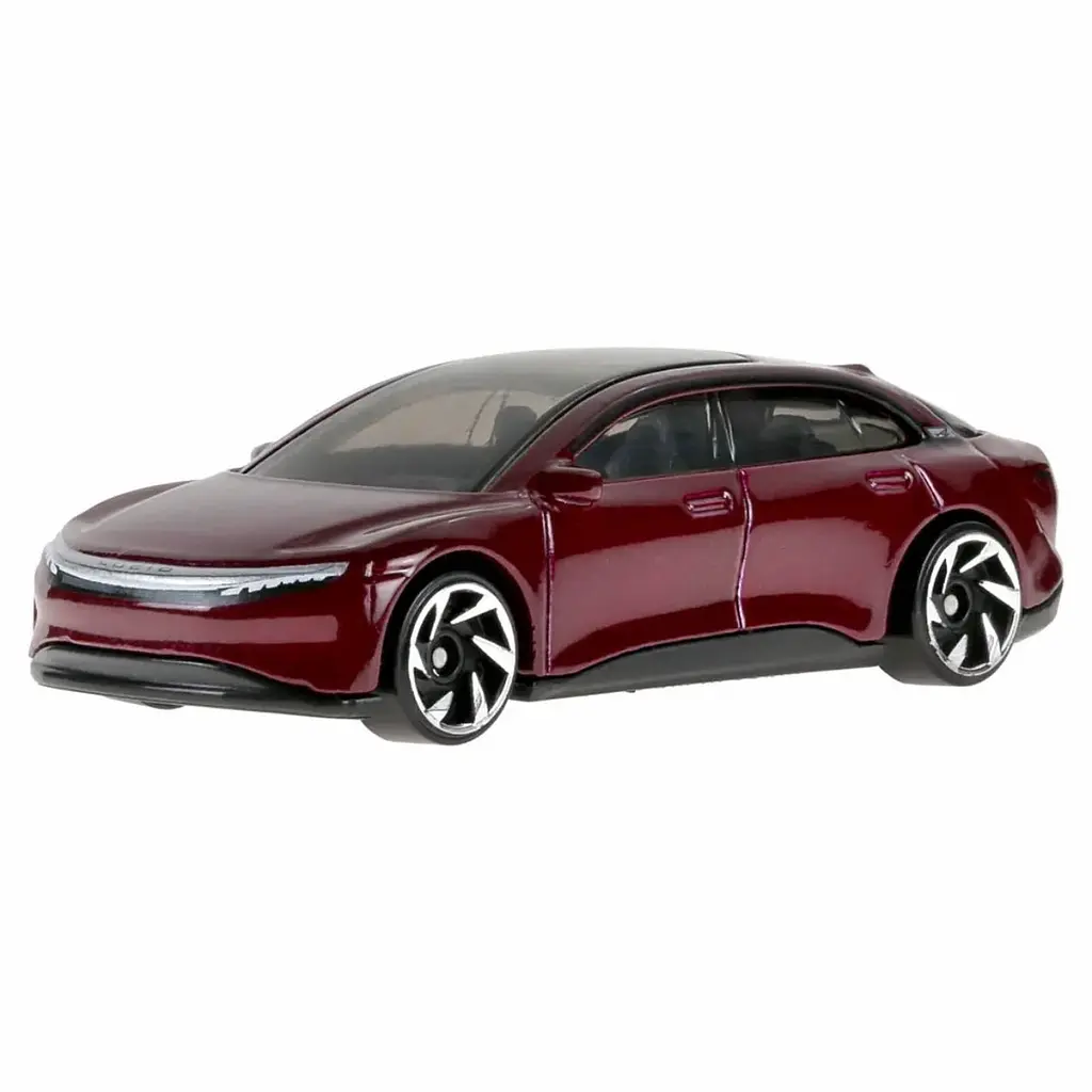 Базовая машинка Hot Wheels HW EV Lucid Air красная JJJ28-N9C0C - фото 3