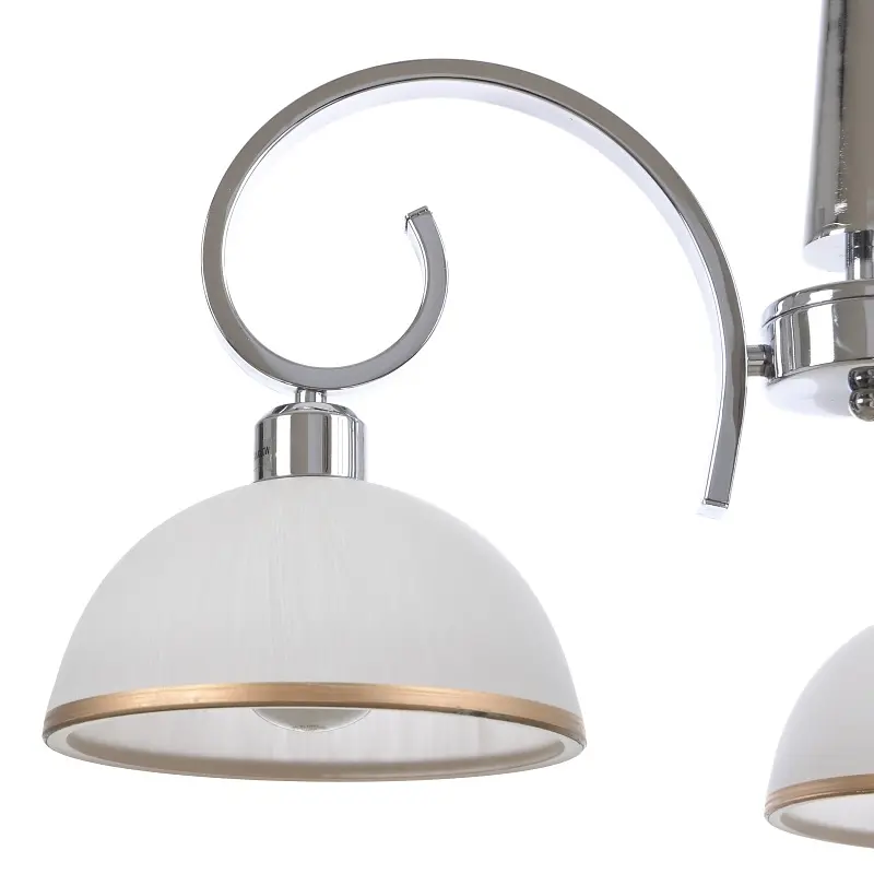 Люстра подвесная Brille для гостиной E14 60W CH (BKL-510S/3) - фото 3