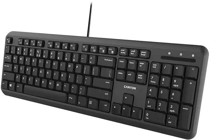 Клавіатура USB Canyon HKB-20 Velvet Black (CNS-HKB02) UA - фото 3