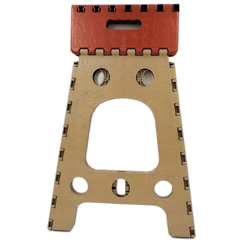 Табурет Planet раскладной коричнево-бежевый 45 см (SEAT03) - фото 2