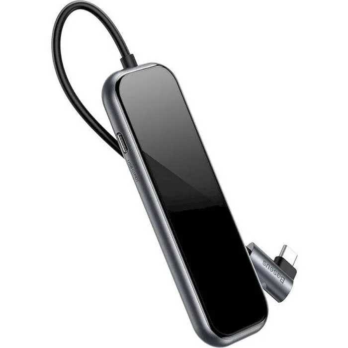 USB-хаб Baseus Multifunctional Hub Deep Gray [CAHUB-EZ0G] [73046] - фото 2