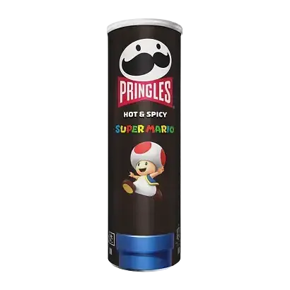 Чіпси Pringles Super Mario Hot & Spicy 165 г