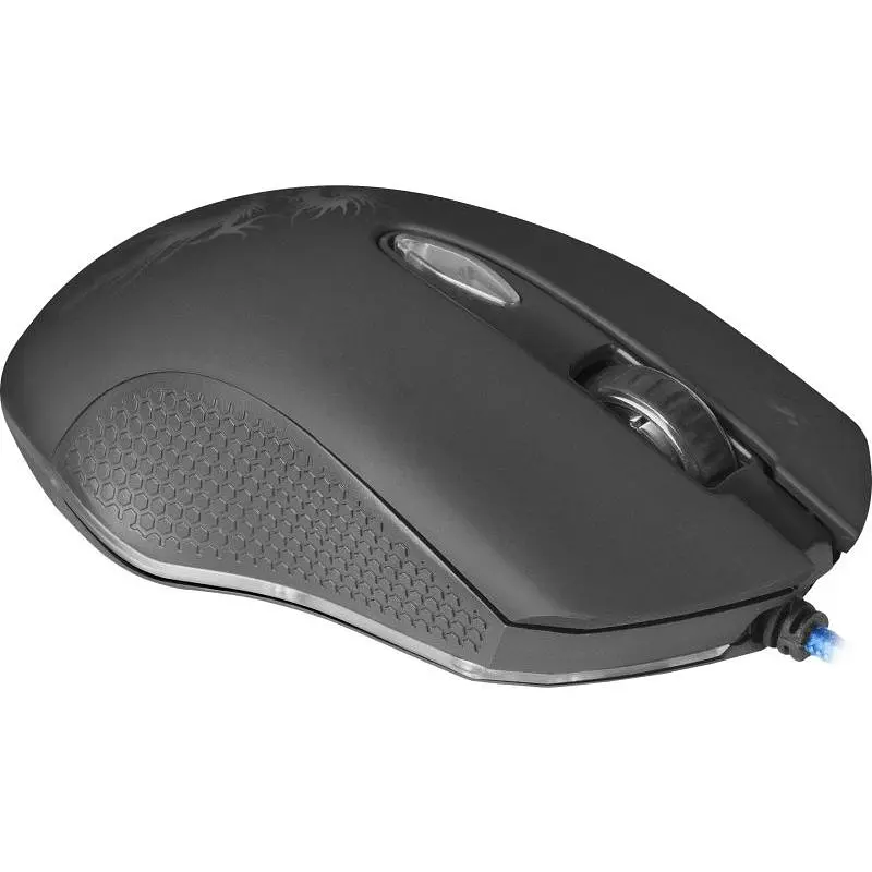 Миша Defender Sky Dragon з ігровою поверхнею GM-090L USB Black (52090) - фото 8