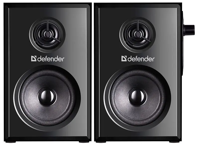 Акустична система 2.0 Defender SPK-270 10Вт, чорна, дерево, USB (65270) - фото 6