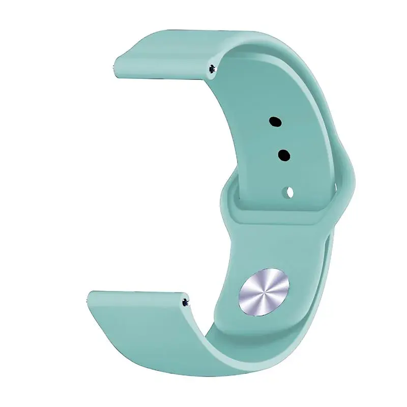 Силіконовий ремінець BeCover для Xiaomi Amazfit Bip/Bip Lite/Bip S Lite/GTR 42mm/GTS/TicWatch S2/TicWatch E Marine-Green (706205) - фото 2