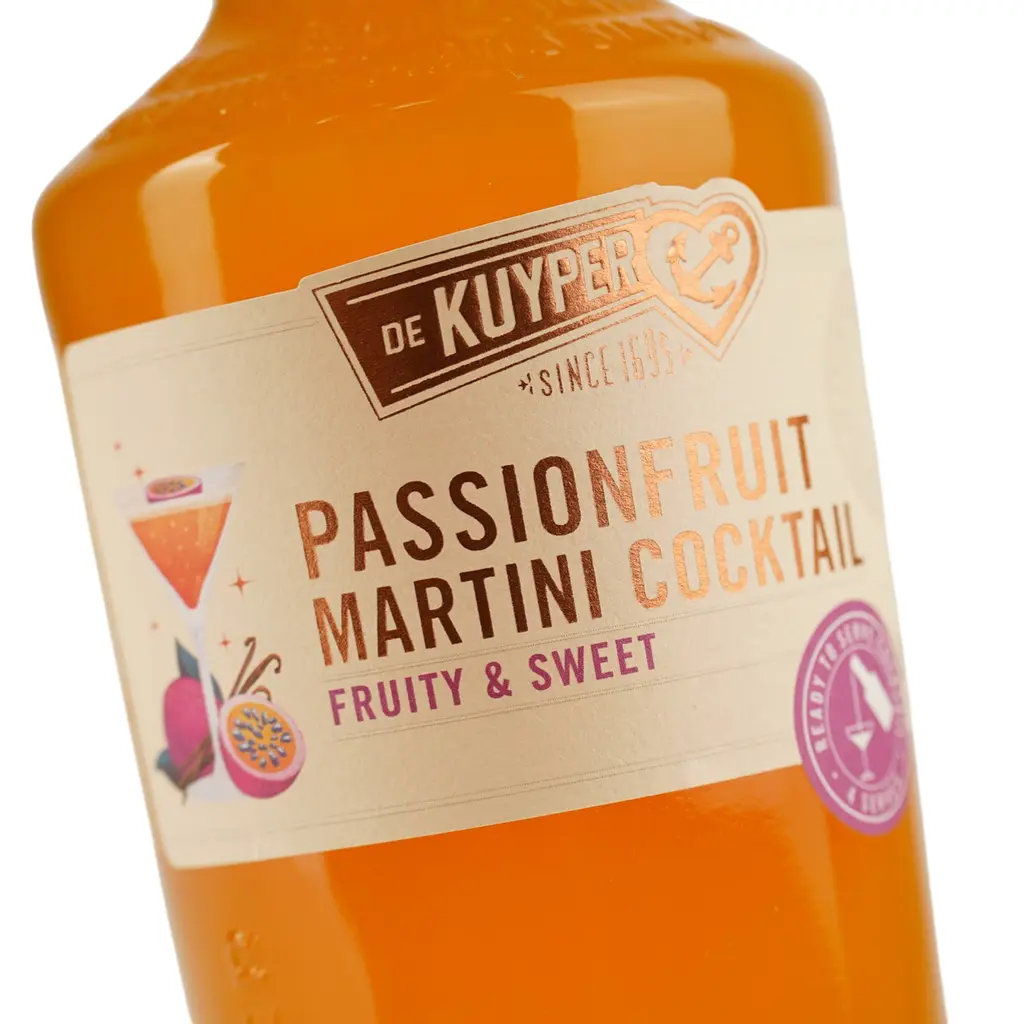 Ликер De Kuyper Passionfruit Martini Cocktail 12% 0.5 л - фото 6