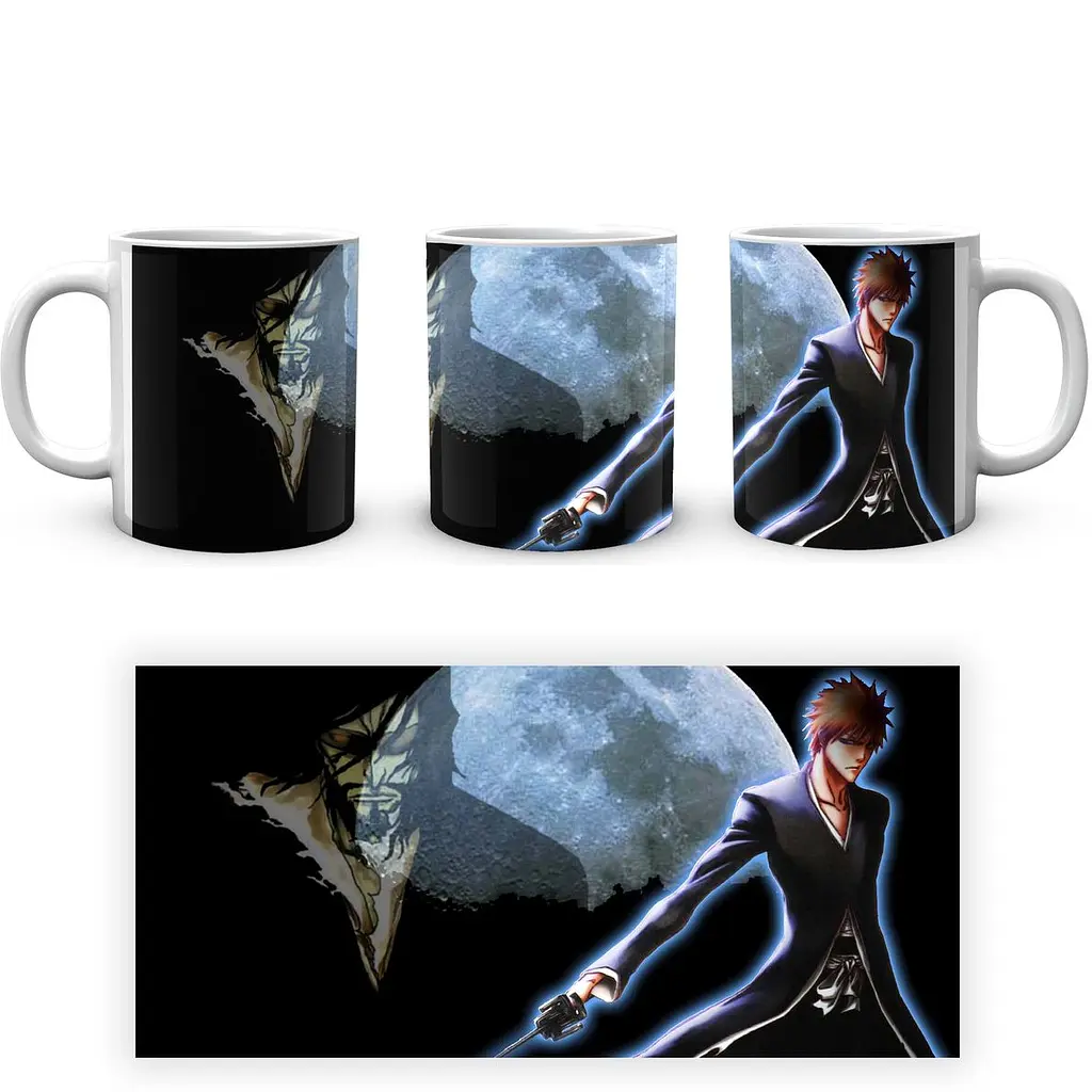 Кружка GeekLand Bleach Блич Ичиго BL 002.001 330 мл белая - фото 4