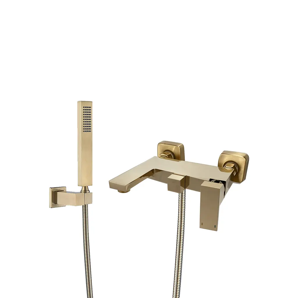 Змішувач для ванни VBI Loreno настінний brushed gold VBI-050206BG