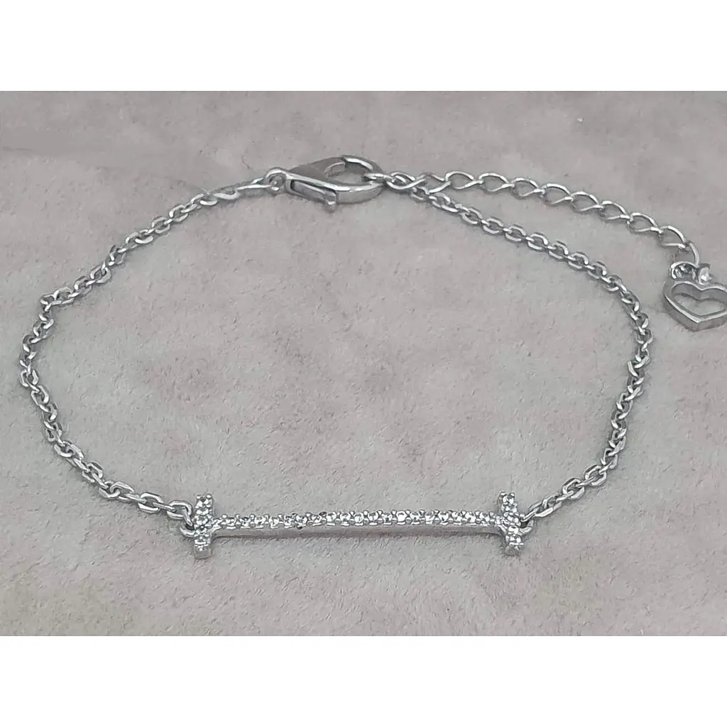 Серебряный браслет Агни Эрлифт с фианитами. 4152Р-CZ ЭРЛИФТ - фото 2