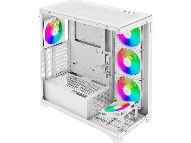 Корпус Xilence Xilent Gleam X818.W.ARGB White (XG271_X818.W.ARGB) - фото 2